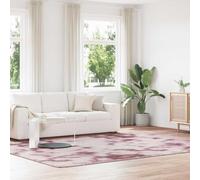 YUTAASU Premium Thick Shaggy Rug, 240x340 cm Large Rectangle Floor Carpet, 100% Polyester Soft Pile, Non-Slip Backing, Vintage Rose Color for Living Room Bedroom