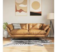 YUTAASU Realistic Animal Print Non-Slip Area Rug, 120x170 cm Black and White Velvet Carpet with PVC Backing, Machine Washable Floor Mat for Noise Reduction and Easy