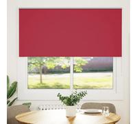 YUTAASU Tenda a Rullo Oscurante 100% Poliestere, Colore Rosso, 175x160 cm, Controllo Luce e Privacy, Montaggio a Parete o Finestra con Staffe di Serraggio, Connettore a Catena
