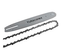 Yutacorex Barra guida e catena per motosega da 30,5 cm, accessori di ricambio per Dewalt DCCS620B, DCCS620P1, compatibile con Black+Decker LCS1240, compatibile con Worx WG381, Roiby, Greenworks, Skil