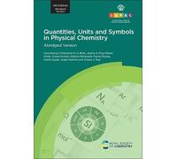 Yutaka Kuroda Quantities, Units and Symbols in Physical Chemistry (Tascabile)