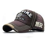 Yutdeng Berretto da baseball Hip Pop per gli uomini Ricamo Regolabile in cotone Classic Berretto Vintage Estate Cappelli Berretto Sport da Sole Baseball Cap Uomo Donne, Caffè, Taglia unica