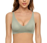 Yutdeng Senza Ferretto Reggiseno Sportivo Intimo da Donna Regiseni a Coppa Morbida Bra Senza Cuciture Bralette Rimovibili Comoda Lisca Cotone Lingerie per Corsa Yoga
