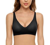 Yutdeng Senza Ferretto Reggiseno Sportivo Intimo da Donna Regiseni a Coppa Morbida Bra Senza Cuciture Bralette Rimovibili Comoda Lisca Cotone Lingerie per Corsa Yoga