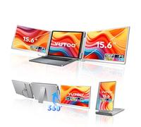YUTOO 15 pollici Triple Laptop Screen Extender, doppio monitor portatile per computer portatile