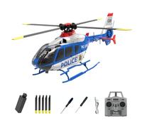 YUTT C123 1/36 Scala EC135 Elicottero, 2.4G 6CH Singolo Rotore Giroscopico Volare 3D Stunt Aircraft Modello con Altitude Hold, Dual Brushless Motors (RTF Version)