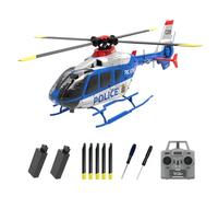 YUTT C123 1/36 Scala EC135 Elicottero, 2.4G 6CH Singolo Rotore Giroscopico Volare 3D Stunt Aircraft Modello con Altitude Hold, Dual Brushless Motors (RTF Version)