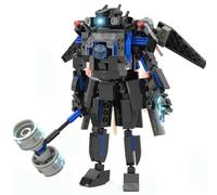 YUTVTNPUKM Costruzione Mattoncini Toilet Titan WC TV Man Figure Building Block Giocattoli Modello Skibidi Scienziato Cameraman Speakerman Uomo Adulti Bambini Fan Action Toy Ragazzi Ragazze E