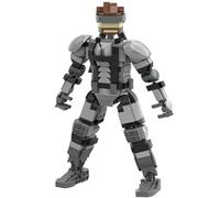 YUTVTNPUKM Robot Building Blocks Set Mecha Figure Kit Creative Technic Bricks Regalo per Adulti Ragazzi E Ragazze Blocchi GiocattoloTitan Game ActionFiguresdagiocattolo A