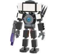 YUTVTNPUKM Skibidi Toilet Costruzione Titan Building Block Toy TV Man Scienziato Cameraman Speakerman Figure Giocattoli Modello Gioco Bambini Adulti Fan Action Ragazzi Ragazze B