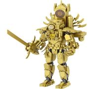YUTVTNPUKM Skibidi Toilet Costruzione Titan Building Block Toy TV Man Scienziato Cameraman Speakerman Figure Giocattoli Modello Gioco Bambini Adulti Fan Action Ragazzi Ragazze B
