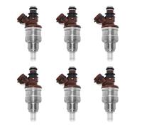 YUUEI Parti del Motore 6 Pezzi Iniettori Carburante per Toyota per 4Runner per Pick-up T100 3VZE 3.0L V6 1989-1995 23250-65020 23209-65020 Ricambi Auto
