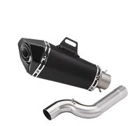 YUUEI Scarico Moto Slip On Sistemi Fuga Interfaccia Mid Link Pipe per BMW F900R F900XR 2020-2025 Modifica Parti 51mm Sistemi(Type-C)