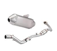 YUUEI Sistema Completo Scarico Moto Fuoristrada Silenziatore per Honda Crf300 Crf300l Crf250L Crf250 Rally 2012-2021 Parti Sistemi(Type-A CRF300)