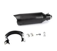 YUUEI Tubo Scarico Moto 51mm con Db Killer per Benelli per Yellow600 Parti Fibra Carbonio Sostituzione Modificata Sistemi(Type B)