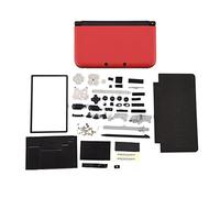 YUUGAA Custodia, Copertura Completa della Custodia, Parti di Riparazione del Guscio, Kit Completo di Sostituzione della correzione per 3DS XL(Rosso)