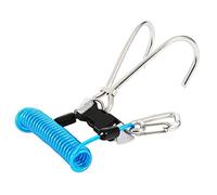 YUUGAA Gancio per barriera corallina, Accessori per la Sicurezza Subacquea con Gancio per barriera corallina in Acciaio Inossidabile(Blu)