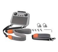 YUULNMOP Cordino da collo compatibile con telecomando DJI RC/RC2/RC PRO/RC PRO2/RC PLUS/RC PLUS 2, anti-stress in morbida pelle PU tracolla cordino con gancio fibbia accessori per droni