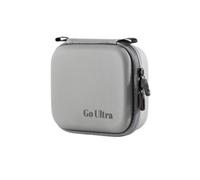 YUULNMOP Custodia da trasporto portatile rigida da viaggio compatibile con Insta 360 Go Ultra, custodia protettiva in PU con moschettone e cinturino da polso per accessori Go Ultra Action Camera