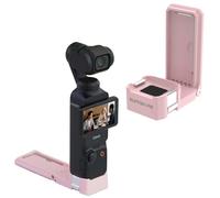 YUULNMOP Supporto magnetico per DJI Osmo Pocket 4P/4/3 | Supporto per fotocamera di espansione con slitta fredda e supporto da 1/4", accessori per staffa adattatore desktop/verticale