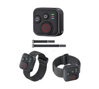 YUULNMOP Telecomando Bluetooth compatibile con Insta360 X5/X4/X3/X2/GO 3/GO 3S/Ace Pro/Pro portata 2,50 m, batteria 96 ore, impermeabile, cinghie da polso e di supporto per action camera e smartphone