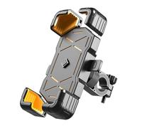 YUUSA Porta Cellulare Moto per Suzuki V-Strom 650 XT VSTROM DL650 V STROM650, 360° Rotazione Antivibrante Porta Cellulare Moto Flessibile Regolabile,A Handlebarstyle-D Yellow