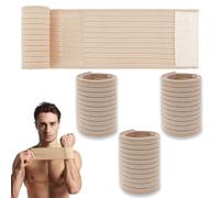 YUUSIKCO 4 Pezz Fascia Elastica per Polso, Supporto Fasciatura, i Fascia Polso, Fascia Elastica per Il Polso, Fascia Elastica Bendaggio, per Uomini e Donne per Allenamenti Bowling Tennis Sport