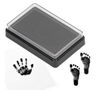 YUUSIKCO Impronta Mani e Piedi Neonati-Set Impronte Bimbi,Impronta Mani e Piedi Neonati,Non Tossici Sicuri, Kit Impronte Neonato, per Neonati da 0 a 6 Mesi Cucciolo Cane Gatto,Regalo Battesimo Bimbo