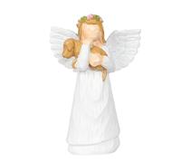 YUVKIN 1 Pezzo Statua Angelo Custode del Cane, Modellato, Commemorativo per Amanti degli Animali e Domestici, Regalo di Condoglianze per Ricordare Cane Perduti, Decorazioni