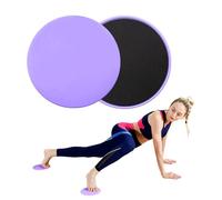 YUVKIN 2 Pezzi Dischi Scorrevoli Doppia Faccia, Slider per Esercizi Fitness, Dischi Scorrevoli Core, Sport Allenamento Completo del Corpo, Fitness, Yoga, Pilates, Casa e Palestra