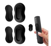 YUVKIN 2 Pezzi Supporto Magnetico Super Potente per Telecomando, Doppio Magneti Autoadesivi Universale per Montaggio a Parete e Conservazione Telecomandi per TV/Condizionatori (Nero)