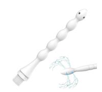 YUVKIN Doccia Anale per Soffione Doccia, 1 Pezzo, Accessorio in Silicone per Pulizia Intima di Uomini e Donne, Doccia da 17 cm con 8 Fori, Detergente Multifunzionale per Clisteri e Risciacquo Anale