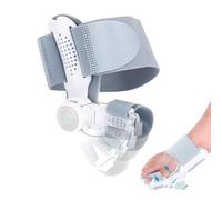 YUVKIN Kit Alluce Valgo Correttore Regolabile, Correttore valgo Pollice, Separatore di Dita Donna e Uomo, Piastra di Correzione per Alluce Valgo, per Giorno Notte Piede Sinistro e Destro