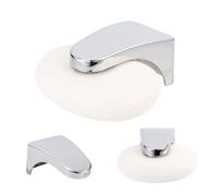 YUVKIN Portasapone magnetico, sospeso liberamente magnete, supporto stabile e robusto per saponette fino a 150 grammi (Acciaio Inox Lucido)