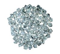 Yuvori Piastrelle per mosaico irregolari in porcellana blu e bianca, 0,5 kg, fatte a mano, per bagno, soggiorno, cucina, per esterni (nero 01, medio)