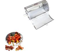 YuWangg cestello friggitrice ad Aria,Girevole a 360 Gradi,griglia per girarrosto,cestello friggitrice,cestello Rotante friggitrice ad Aria,Adatto per Barbecue, friggitrici ad Aria