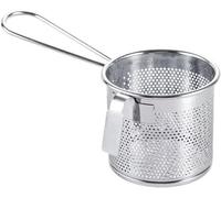 YuWangg Cestello per Pasta Fritte in Acciaio Inox,cestelli cuoci Pasta Separati,cestelli cuoci Pasta Separati,Appeso, coibentato e antiscottatura, Adatto per filtrare e sciacquare Pasta, ECC.