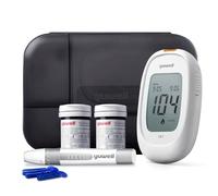 yuwell Misuratore Glicemia con Strisce Reattive x 50 e Lancetti x 50 pcs, il Glucometro Kit Completo Ideale per l'Uso Domestico, Diabete Test Kit Glucosio nel Sangue 250 Letture (Modello 582)