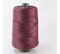 YUWEN 200 Metri spago di Ghiaccio Mercerizzato Fai da Te Manuale Filo per Maglieria Gancio Cappello per Maglieria Borsa Cuscino per Divano Tappeto Corda in Poliestere Bambola per Maglieria