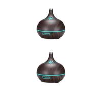 yuwqqoajv 2 Set di Compatto con diffusore di aromi elettrico per l'home office Adatto per l'umidificatore ad ultrasuoni elettrico in plastica per l'home office
