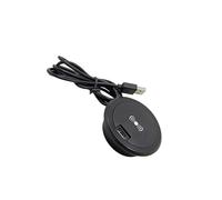 yuwqqoajv Base di ricarica per caricabatterie wireless a lunga da 5 V, ricarica efficiente e rapida, da cucina, da tavolo, invisibile, da 15 W.