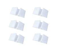 yuwqqoajv Gambe di supporto resistenti per porte in legno, piedini stabili per recinzioni per animali domestici, stabilizzatori di equilibrio in ABS per porte, staffe per pavimenti per recinzioni