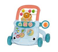 yuwqqoajv Giocattolo multifunzionale da spingere per bambini, centro attività coinvolgente che supporta i primi passi dei più piccoli e il gioco evolutivo, da, Blu, 41x33x39cm