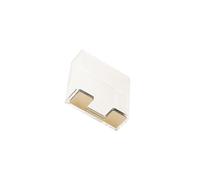 yuwqqoajv Porta memo efficiente Porta note Blocco note Blocchi in acrilico trasparente Blocco adesive di carta Set di clip trasparenti Dispenser di accesso