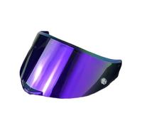 YuWuZhu Lenti della Visiera del Casco, Visiera di Ricambio Race 3 Face Shield AntiGraffio e Anti-UV for Casco AGV PI-Sta GP RR/Pista GP R/Corsa R(Revo Purple-Day Use Only)