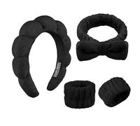 YUXIANLB Fascia Per Capelli Da Spa Per Lavare Il Viso Fasce Per La Cura Della Pelle Per Donne Trucco Asciugamano In Spugna Per La Cura Della Pelle Fascia Per Capelli Con Spugna Gonfia Per Donne