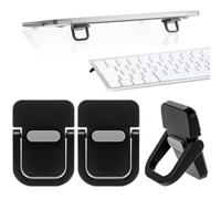 YUXIANLB Supporto per tastiera per scrivania, 2 pezzi, supporto per tastiera per computer, portatile, compatibile con Pro Air Dell Lenovo HP e altri laptop da 10 a 17 pollici