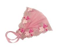 YUXITA Elegante mantiglia ricamata per capelli, morbida bandana per capelli, in pizzo, per preghiera religiosa