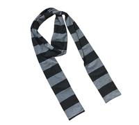YUXITA Sciarpa a righe Cosplay per adulti Unisex anni 2000 lunga sciarpa sottile primavera autunno sciarpa sottile sciarpa fredda uso quotidiano collo usura