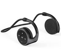 yuxue Auricolari Bluetooth 5.0 over-ear sportivi, supporta scheda TF e radio FM, CVC8.0 cancellazione del rumore, 12 ore di lettura per corsa, ciclismo, palestra (nero)